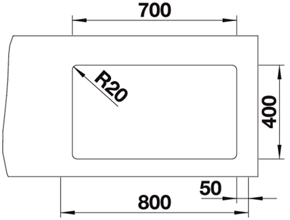 Etagon 700-U Silgranit, Blanco Etagon 700-U Silgranit